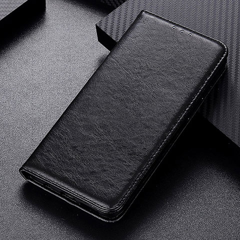 Handytasche Stand Schutzhülle Flip Leder Hülle K01Z für Samsung Galaxy M23 5G Schwarz