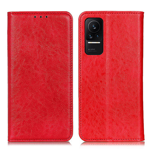 Handytasche Stand Schutzhülle Flip Leder Hülle K01Z für Xiaomi Civi 1S 5G Rot