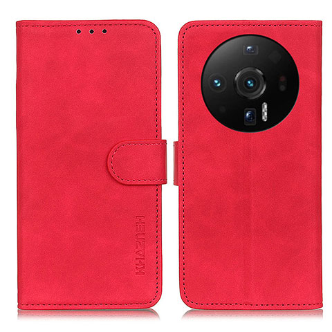 Handytasche Stand Schutzhülle Flip Leder Hülle K01Z für Xiaomi Mi 12S Ultra 5G Rot