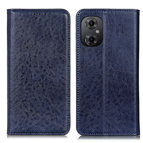 Handytasche Stand Schutzhülle Flip Leder Hülle K01Z für Xiaomi Poco M4 5G Blau