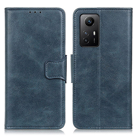 Handytasche Stand Schutzhülle Flip Leder Hülle K01Z für Xiaomi Redmi Note 12S Blau