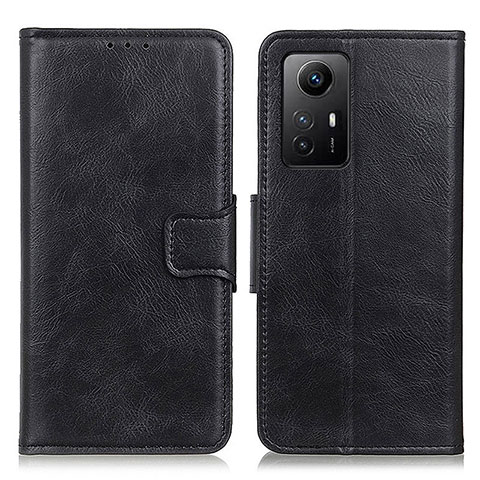 Handytasche Stand Schutzhülle Flip Leder Hülle K01Z für Xiaomi Redmi Note 12S Schwarz