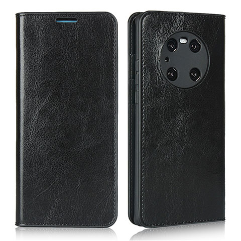 Handytasche Stand Schutzhülle Flip Leder Hülle K02 für Huawei Mate 40 Pro Schwarz