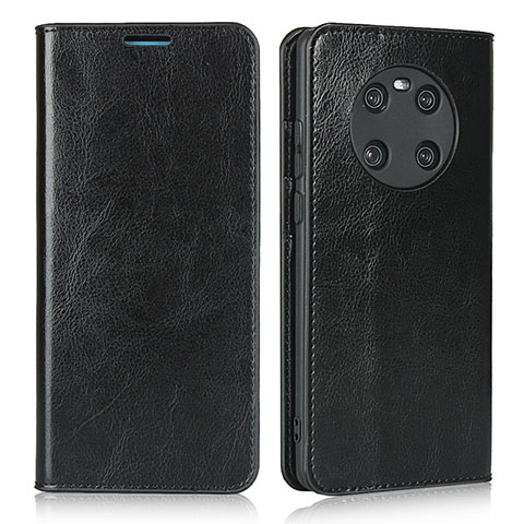 Handytasche Stand Schutzhülle Flip Leder Hülle K02 für Huawei Mate 40 Schwarz