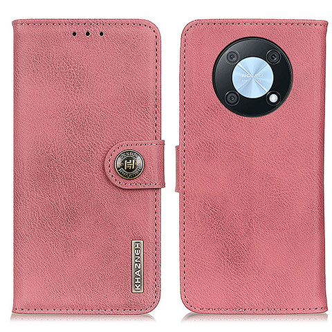 Handytasche Stand Schutzhülle Flip Leder Hülle K02Z für Huawei Enjoy 50 Pro Rosa