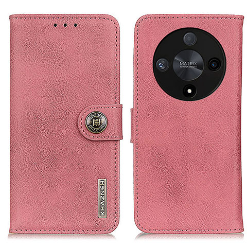 Handytasche Stand Schutzhülle Flip Leder Hülle K02Z für Huawei Honor Magic6 Lite 5G Rosa