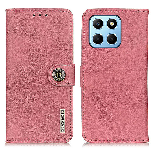 Handytasche Stand Schutzhülle Flip Leder Hülle K02Z für Huawei Honor X6 Rosa