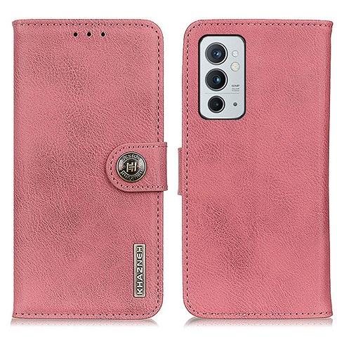 Handytasche Stand Schutzhülle Flip Leder Hülle K02Z für OnePlus 9RT 5G Rosa