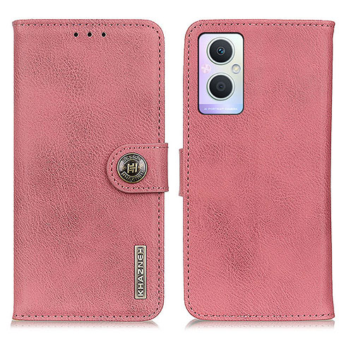 Handytasche Stand Schutzhülle Flip Leder Hülle K02Z für Oppo Reno7 Z 5G Rosa