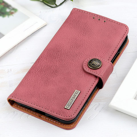 Handytasche Stand Schutzhülle Flip Leder Hülle K02Z für Samsung Galaxy A23 5G SC-56C Rosa