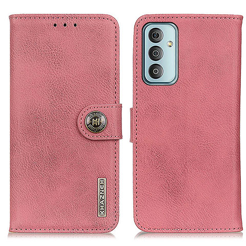 Handytasche Stand Schutzhülle Flip Leder Hülle K02Z für Samsung Galaxy M13 4G Rosa