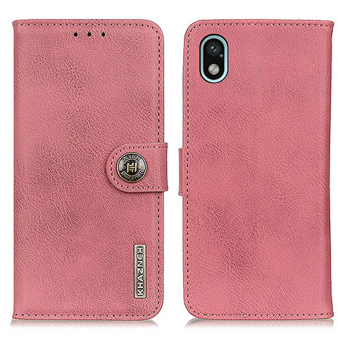 Handytasche Stand Schutzhülle Flip Leder Hülle K02Z für Sony Xperia Ace III Rosa