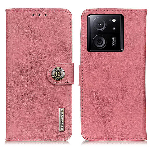 Handytasche Stand Schutzhülle Flip Leder Hülle K02Z für Xiaomi Redmi K60 Ultra 5G Rosa