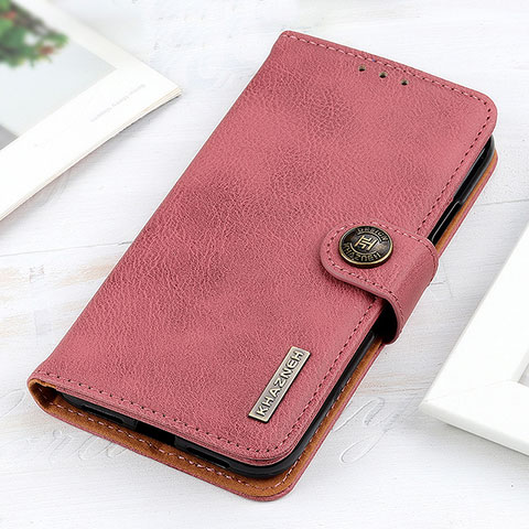 Handytasche Stand Schutzhülle Flip Leder Hülle K02Z für Xiaomi Redmi Note 11 SE India 4G Rosa