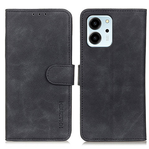 Handytasche Stand Schutzhülle Flip Leder Hülle K03Z für Huawei Honor 80 SE 5G Schwarz