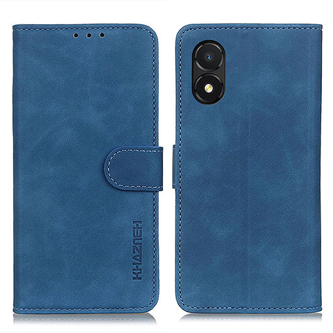 Handytasche Stand Schutzhülle Flip Leder Hülle K03Z für Huawei Honor X5 Blau