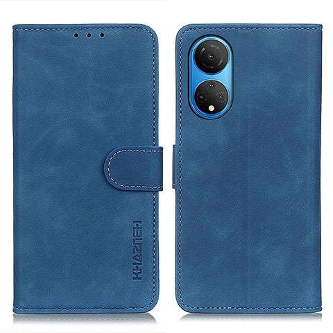 Handytasche Stand Schutzhülle Flip Leder Hülle K03Z für Huawei Honor X7 Blau