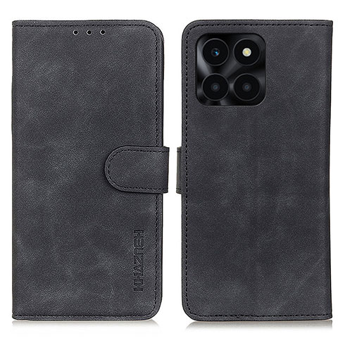 Handytasche Stand Schutzhülle Flip Leder Hülle K03Z für Huawei Honor X8b Schwarz