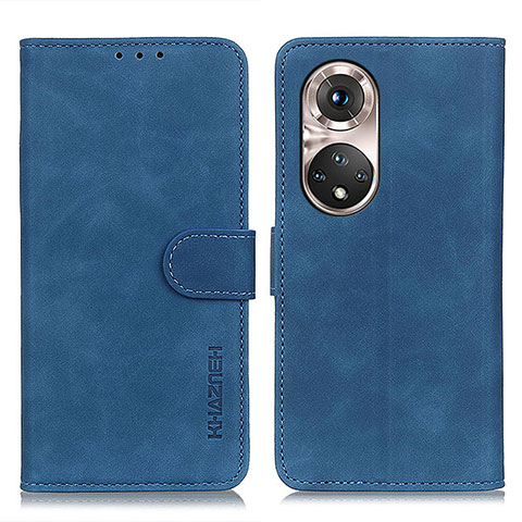 Handytasche Stand Schutzhülle Flip Leder Hülle K03Z für Huawei Nova 9 Pro Blau