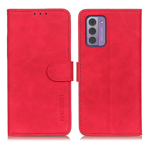 Handytasche Stand Schutzhülle Flip Leder Hülle K03Z für Nokia G310 5G Rot