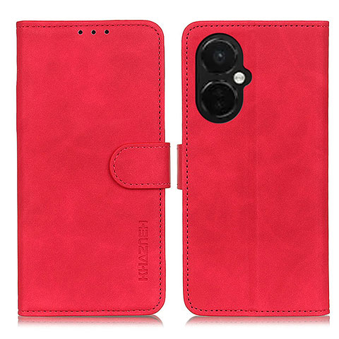 Handytasche Stand Schutzhülle Flip Leder Hülle K03Z für Oppo K11x 5G Rot