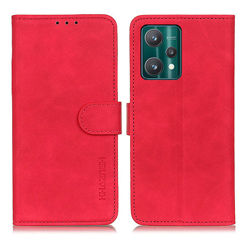 Handytasche Stand Schutzhülle Flip Leder Hülle K03Z für Realme 9 5G Rot