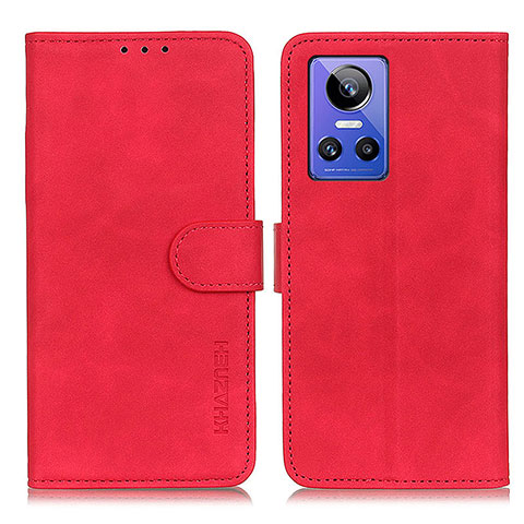 Handytasche Stand Schutzhülle Flip Leder Hülle K03Z für Realme GT Neo3 5G Rot