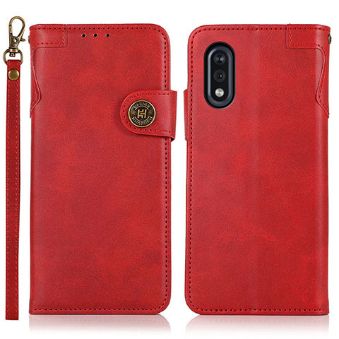 Handytasche Stand Schutzhülle Flip Leder Hülle K03Z für Sony Xperia Ace II SO-41B Rot