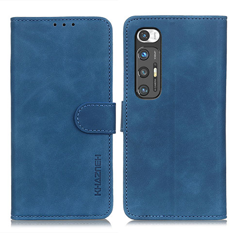 Handytasche Stand Schutzhülle Flip Leder Hülle K03Z für Xiaomi Mi 10S 5G Blau