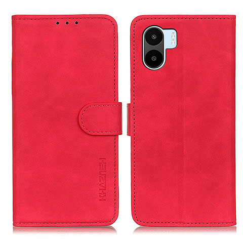 Handytasche Stand Schutzhülle Flip Leder Hülle K03Z für Xiaomi Poco C51 Rot