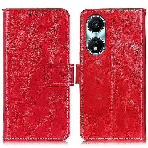 Handytasche Stand Schutzhülle Flip Leder Hülle K04Z für Huawei Honor X5 Plus Rot