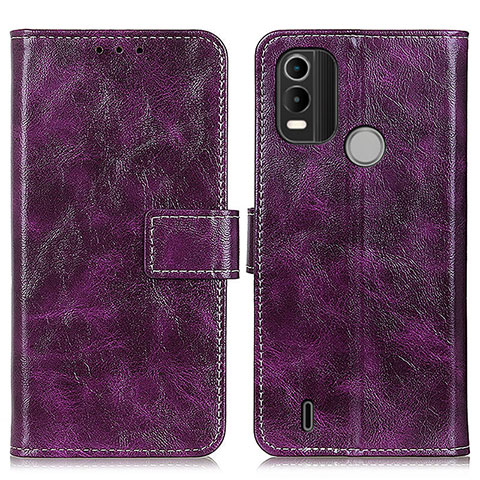 Handytasche Stand Schutzhülle Flip Leder Hülle K04Z für Nokia G11 Plus Violett