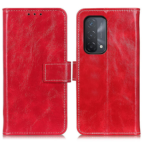 Handytasche Stand Schutzhülle Flip Leder Hülle K04Z für OnePlus Nord N200 5G Rot