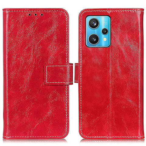 Handytasche Stand Schutzhülle Flip Leder Hülle K04Z für Realme 9 Pro+ Plus 5G Rot