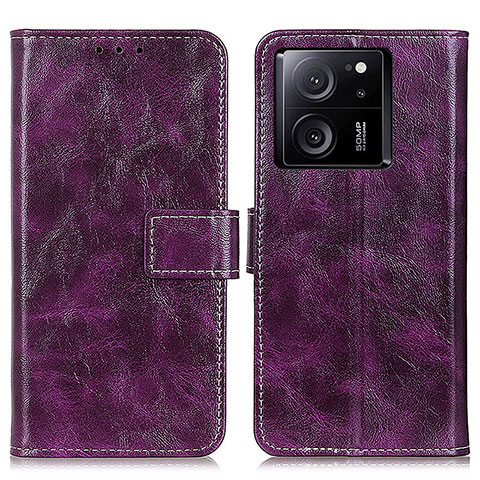 Handytasche Stand Schutzhülle Flip Leder Hülle K04Z für Xiaomi Mi 13T 5G Violett