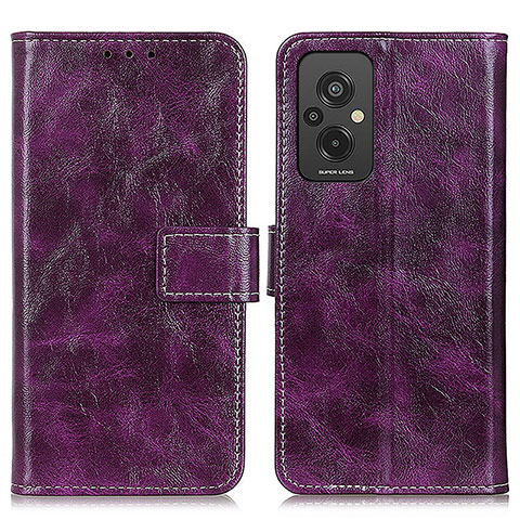 Handytasche Stand Schutzhülle Flip Leder Hülle K04Z für Xiaomi Redmi 11 Prime 4G Violett