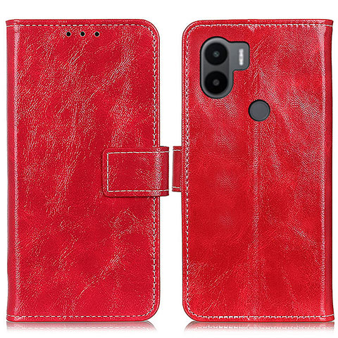 Handytasche Stand Schutzhülle Flip Leder Hülle K04Z für Xiaomi Redmi A1 Plus Rot