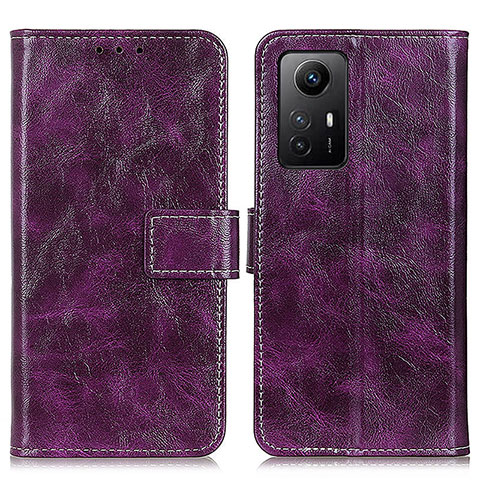 Handytasche Stand Schutzhülle Flip Leder Hülle K04Z für Xiaomi Redmi Note 12S Violett