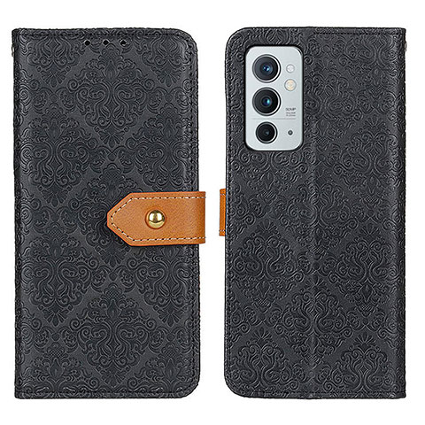 Handytasche Stand Schutzhülle Flip Leder Hülle K05Z für OnePlus 9RT 5G Schwarz