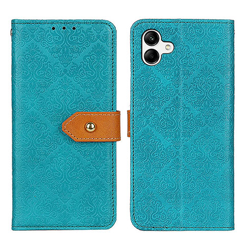 Handytasche Stand Schutzhülle Flip Leder Hülle K05Z für Samsung Galaxy A04 4G Grün