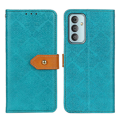 Handytasche Stand Schutzhülle Flip Leder Hülle K05Z für Samsung Galaxy F13 4G Grün