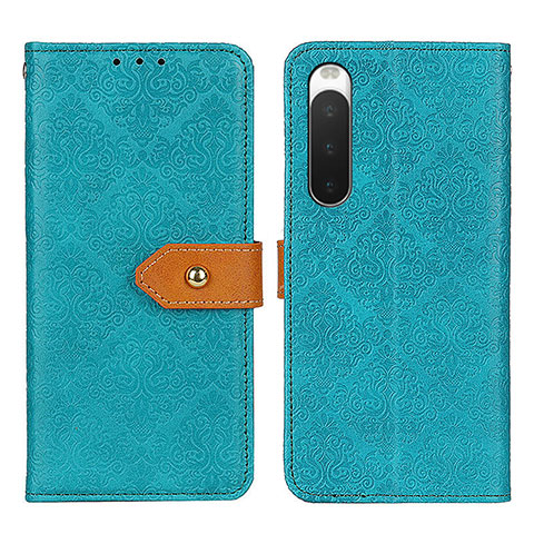 Handytasche Stand Schutzhülle Flip Leder Hülle K05Z für Sony Xperia 10 IV Grün