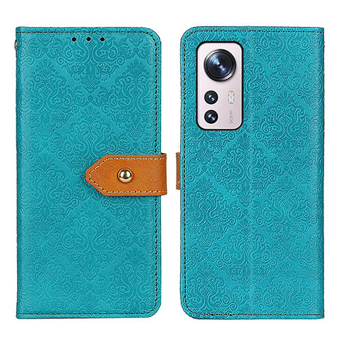 Handytasche Stand Schutzhülle Flip Leder Hülle K05Z für Xiaomi Mi 12 Pro 5G Grün