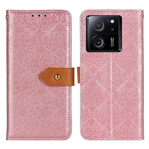 Handytasche Stand Schutzhülle Flip Leder Hülle K05Z für Xiaomi Mi 13T 5G Rosa