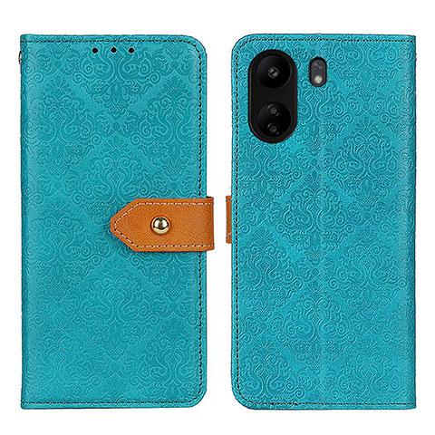 Handytasche Stand Schutzhülle Flip Leder Hülle K05Z für Xiaomi Redmi 13C Grün