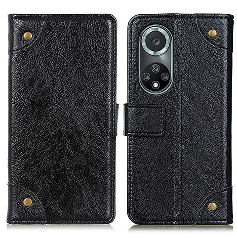 Handytasche Stand Schutzhülle Flip Leder Hülle K06Z für Huawei Honor 50 Pro 5G Schwarz