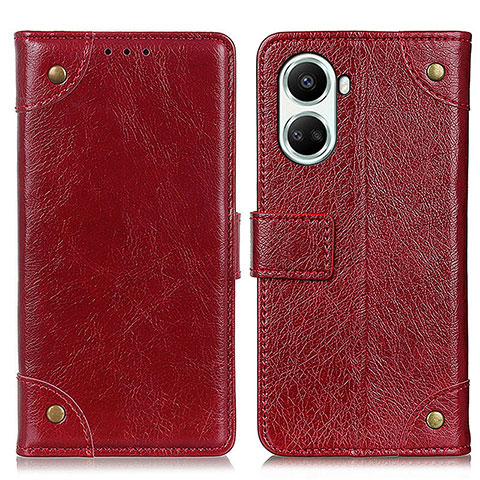 Handytasche Stand Schutzhülle Flip Leder Hülle K06Z für Huawei Nova 10 SE Rot