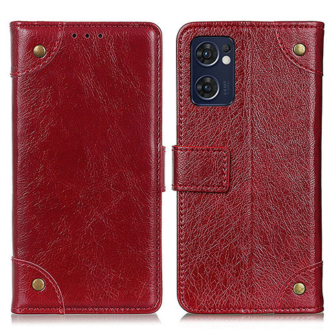 Handytasche Stand Schutzhülle Flip Leder Hülle K06Z für OnePlus Nord CE 2 5G Rot