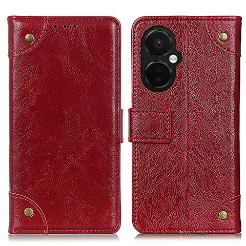 Handytasche Stand Schutzhülle Flip Leder Hülle K06Z für OnePlus Nord CE 3 5G Rot