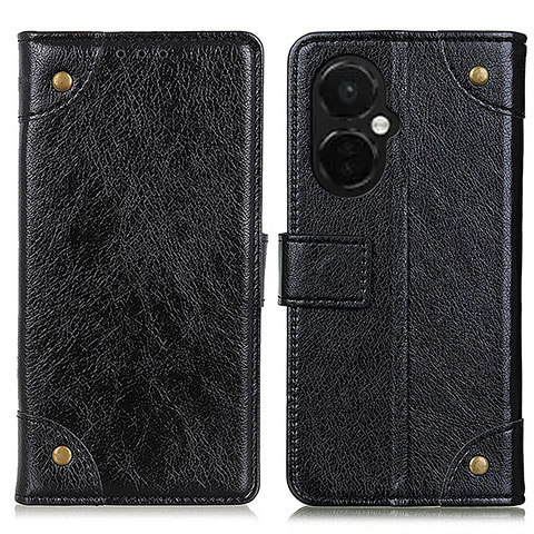 Handytasche Stand Schutzhülle Flip Leder Hülle K06Z für OnePlus Nord CE 3 Lite 5G Schwarz